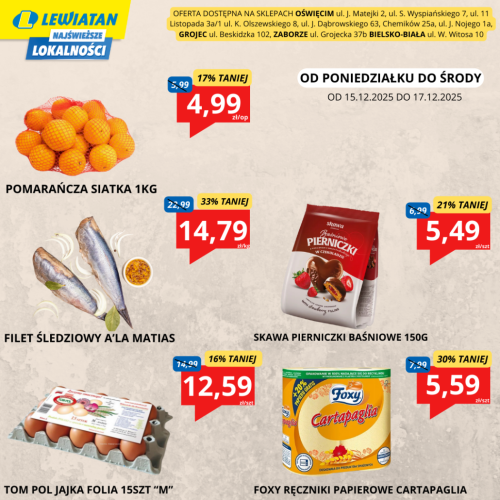 promocje SKLEPY 15.12 POST