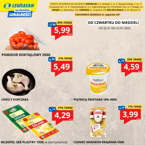 promocje SKLEPY 22.01 POST