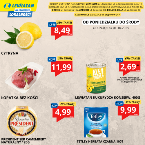 promocje SKLEPY 29.09 POST