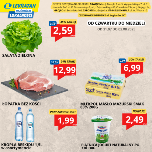 promocje SKLEPY 31,07 POST